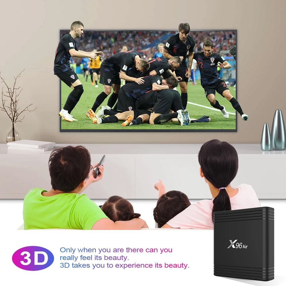 X96 Air Amlogic S905X3 mini Android 9.0 Smart TV BOX 4GB 64GB 32GB 2.4&5GHz Wifi 4K 8K 24fps Netflix X96Air 2GB 16GB Set Top Box
