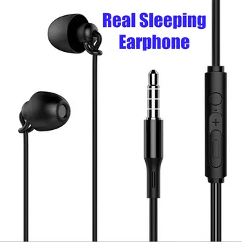 

ASMR Sleeping Earphone Hifi Soft Silicone Headset 6Φmm Lightweight Earphone with Microphone Noise Cancelling Earbuds for Xiaomi