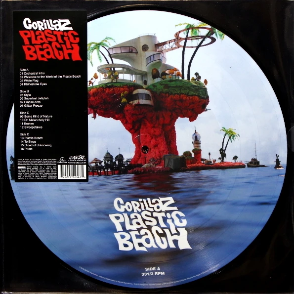 Gorillaz / Plastic Beach (Limited Edition)(Picture Disc)(2LP) |