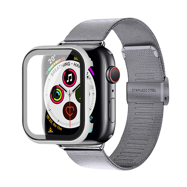 For apple watch band 44mm 40mm 42mm 38mm smart watch pulseira bracelet belt case cover for apple watch 6 watchband