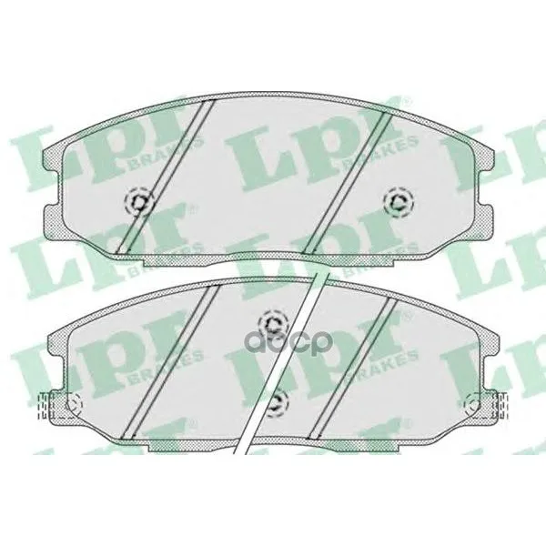 Колодки Тормозные Hyundai H-1/Santa Fe/Trajet/Ssangyong Rexton 01- Передние Lpr 05p858 Lpr арт. 05P858