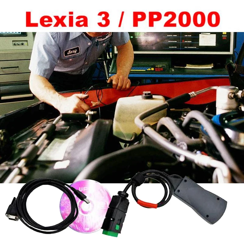 Полный чип Lexia 3 PP2000 для Citroen/Peugeot диагностический инструмент с Diagbox V7.83| |