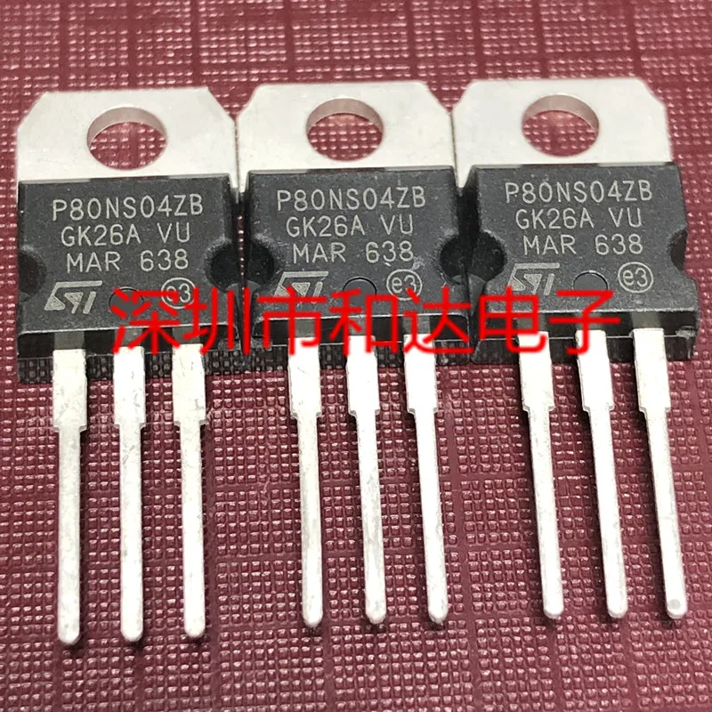 P80NS04ZB STP80NS04ZB TO-220 40V 80A | Электронные компоненты и принадлежности