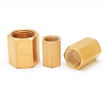 

Brass Copper Hose Pipe Fitting Hex Coupling Coupler Fast Connetor Female Thread 1/8" 1/4" 3/8" 1/2" 3/4" BSP