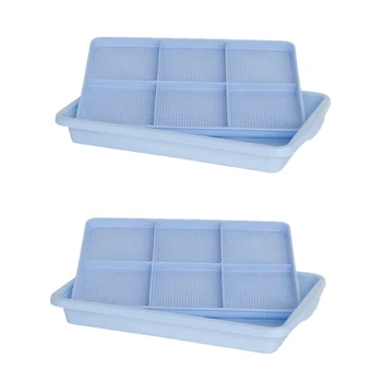 

2Pcs Bean Sprouts Seedling Tray Soilless Cultivation Pots Are perfect for Gardens, Homes, and Ooffices
