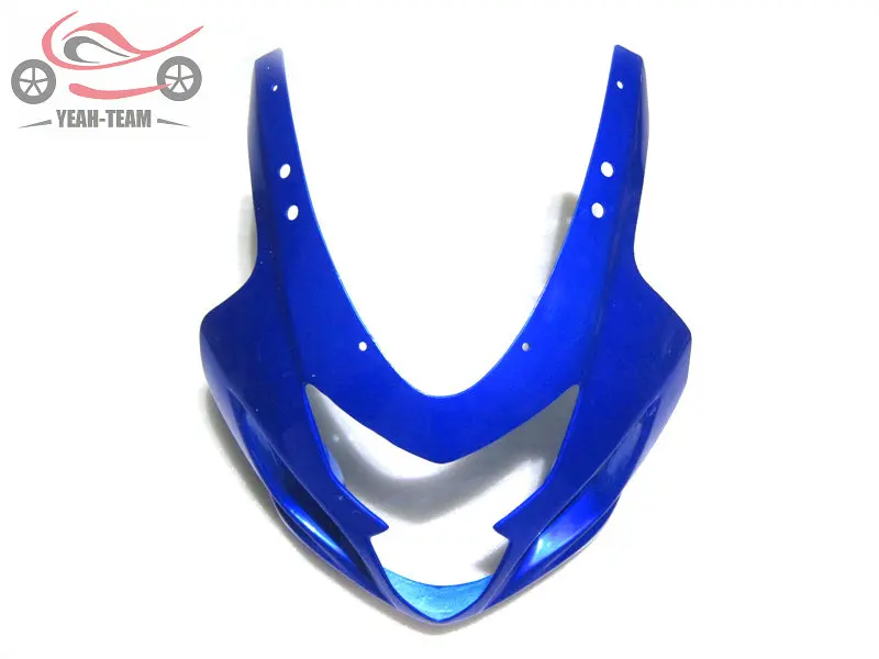 Китайский набор обтекателей на заказ для Suzuki GSXR600 2004 2005 GSX R750 K4 04 05 GSXR 600 750 синий серебристый обтекатель кузова мотоцикла