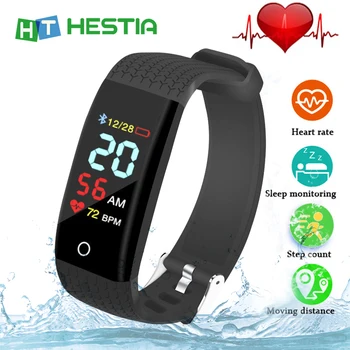

Health Bracelet 5 in 1 Smart Bracelets Fitness Wristband Watch Sports Activity Tonometer Blood Pressure Smartwatch Band