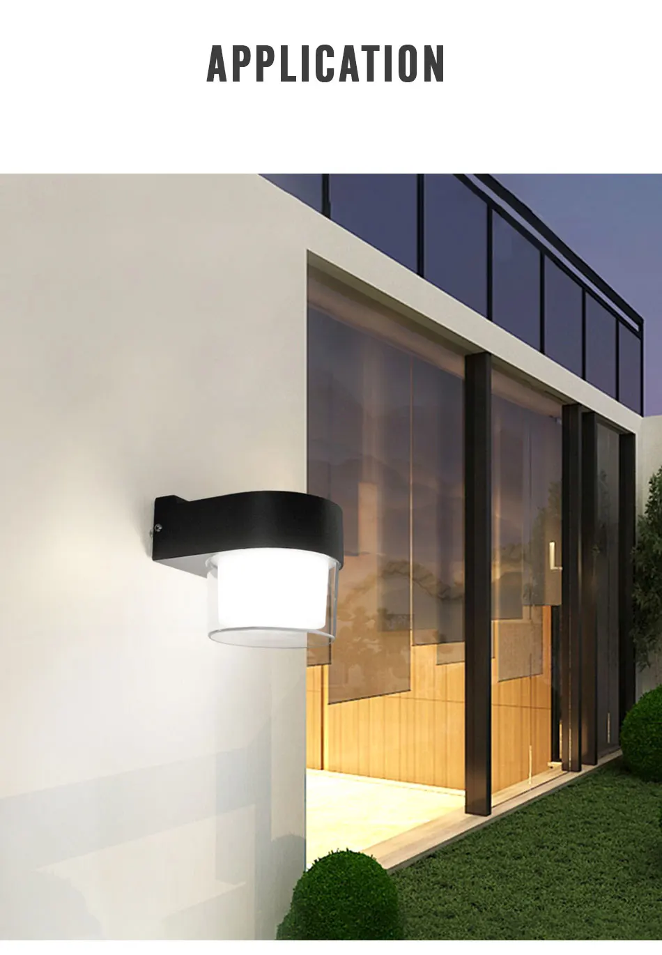 Tanie Zewnętrzna nowoczesna lampa sufitowa LED oświetlenie montowane na powierzchni IP54 sklep