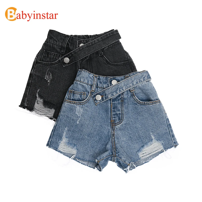 little girls jean shorts