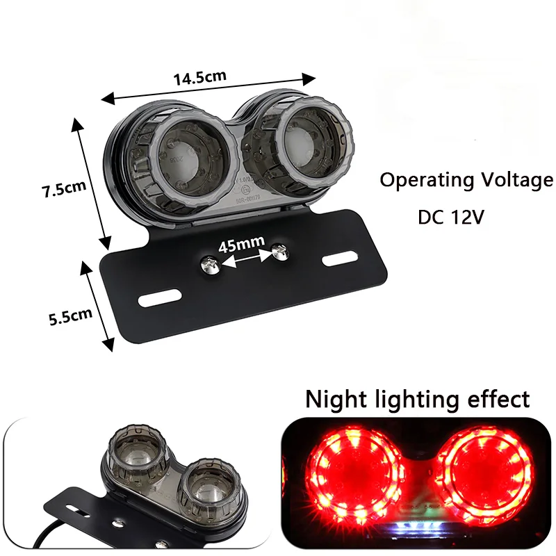 Indicatori Di Direzione Posteriori Moto Universali Indicatori Di Direzione Luci A Led Indicatore Di Direzione Per Yamaha Vstar Moto Vstar 650 1100 Xv2