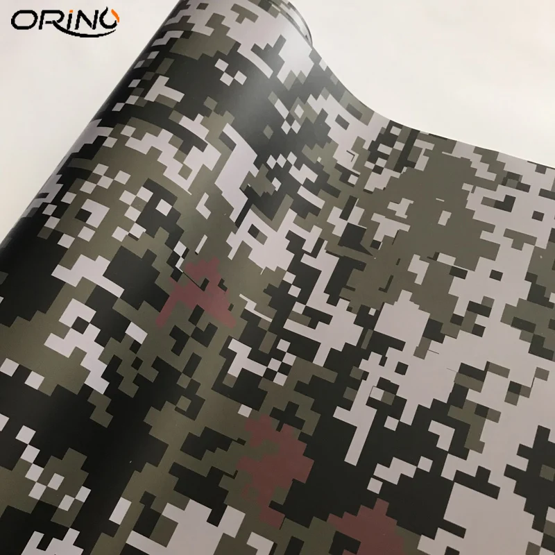 Army Green Digital Car Sticker Wrap Vinyl-6