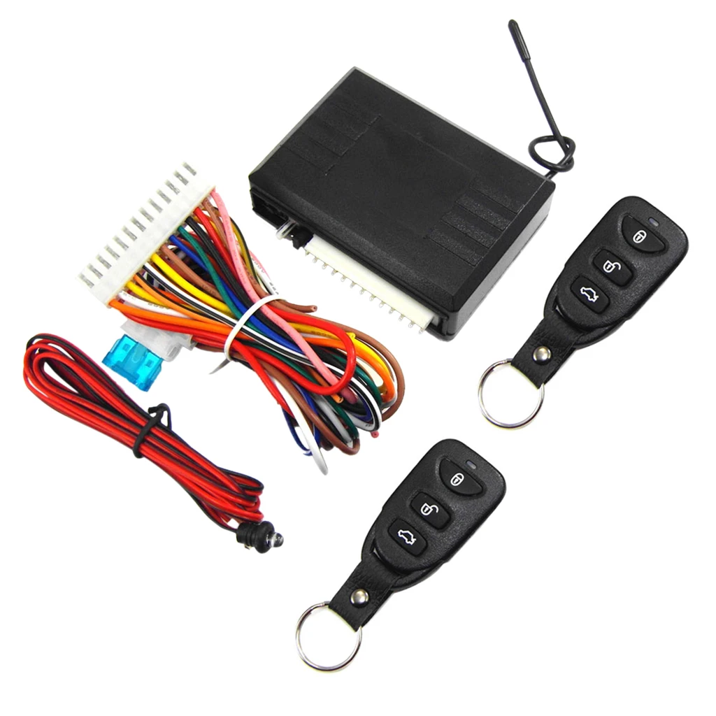 Auto Remote Central Lock Keyless Entry System Power Window Switch Car Alarm
