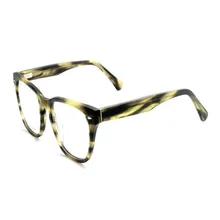 MONGOTEN Ретро мода унисекс ацетат полного обода асферические линзы оправа для очков антибликовые очки для чтения