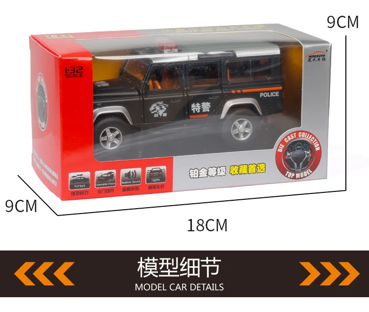 路虎卫士警车_04