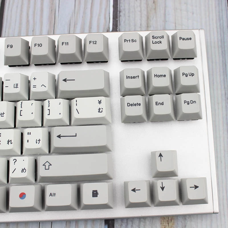  Mini Keyboard Dye Sub Keycaps Granite Color For Mechanical Keyboard Key Cherry Japanese Root Black 
