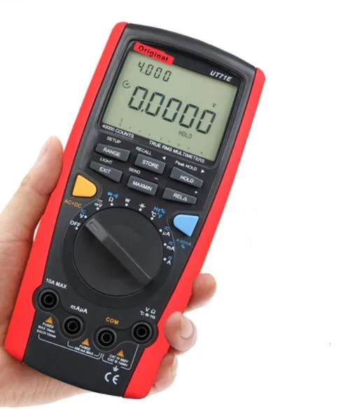 

UT71E High-precision Intelligent Digital Multimeter Full-range Overload Protection Automatic Range