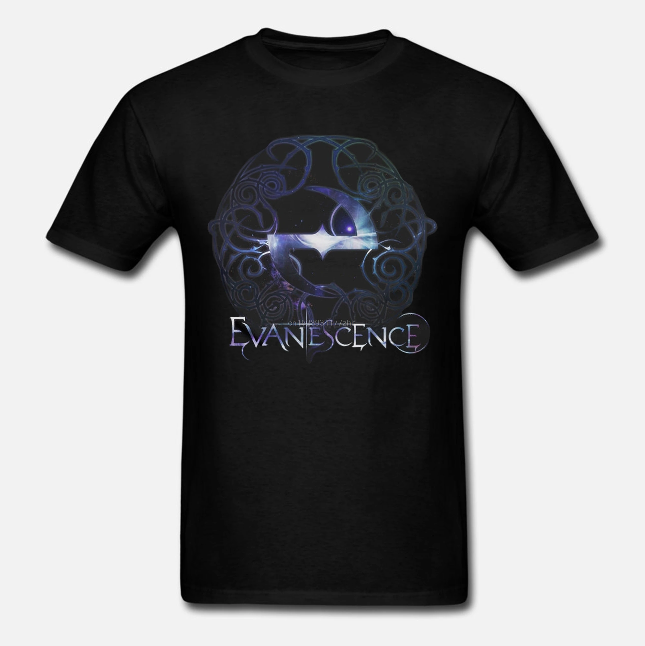 Индивидуальная футболка с логотипом Evanescence Glow Forever рок-группа Tour Merch Punk Amy