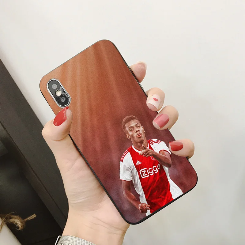 Чехол для телефона Neres чехол для iphone DIY для Ajax FC Чехол черный мягкий TPU Tadic для iphone 11Pro X XR XS MAX 7 8 7plus 6 6S 5S SE 5