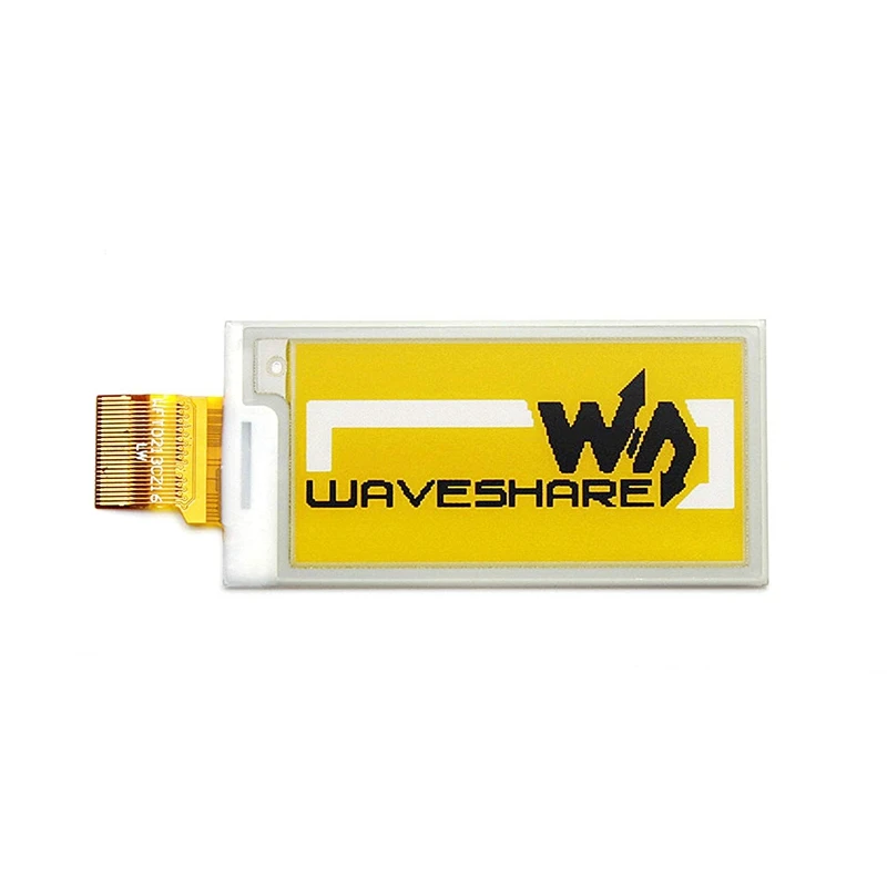 

2.13 Inch 212X104 Ink Screen Bare Screen SPI Interface C Type Electronic Paper Screen Yellow Black and White Three Color