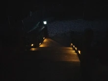 Wall-Light Solar-Lamp Stair Balcony Fence Step Landscape Garden Outdoor Waterproof Path