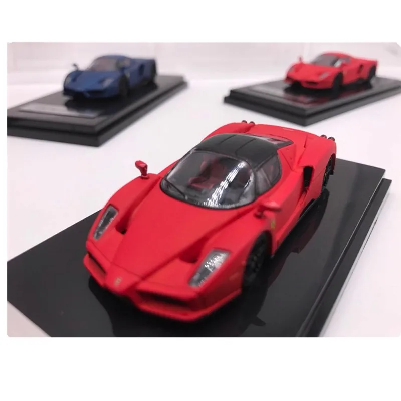 ACE 1: 64 металл по форме спортивного автомобиля Модель ENZ детская модель игрушечной машины Коллекция подарков - Цвет: Red Black Top