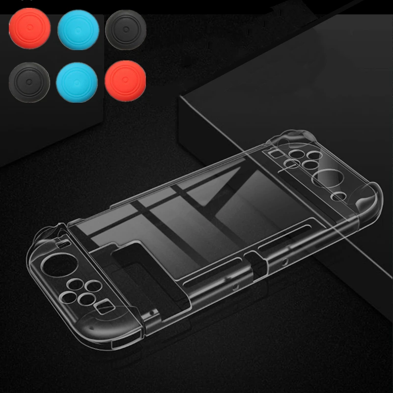 Transparent Back Case for Nintendo Switch Soft TPU Shockproof