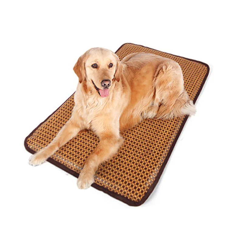 

Top Grade Pet Supplies Wholesale Comfortable Bite Resistant Dog Summer Sleeping Mat Ice Pad Summer Double Layer Cool And Refresh