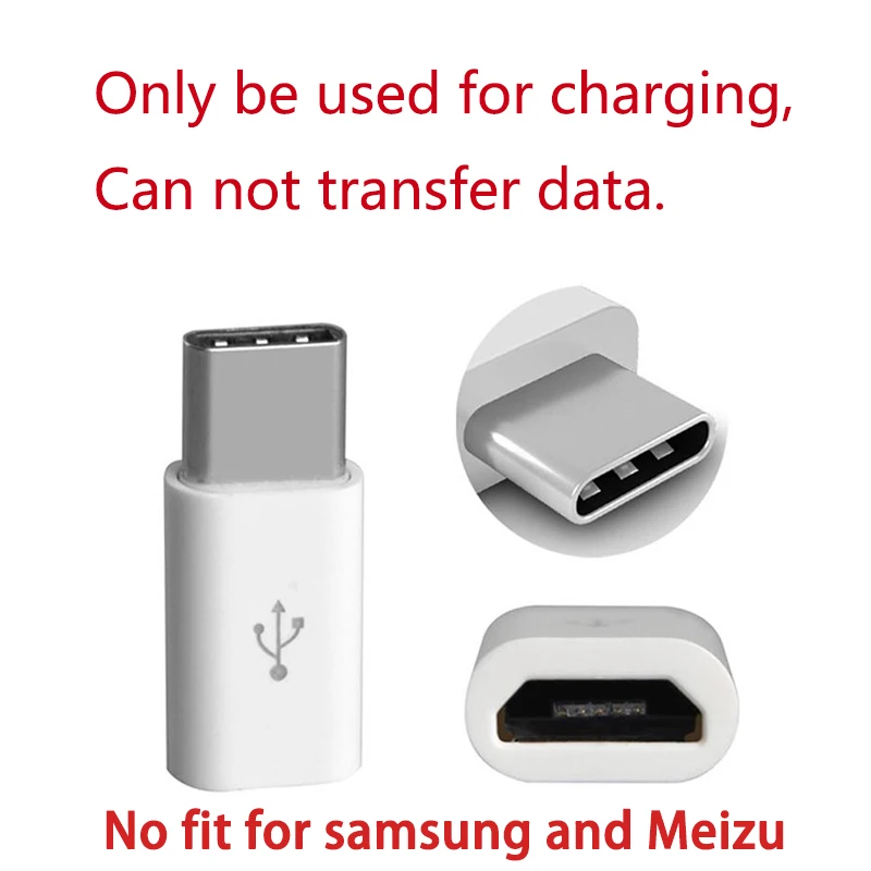 USB To Type C Adapter Type C Adapter 5/1PCS Mobile Phone Adapter Micro USB To USB C Adapter Microusb Connector For Xiaomi Huawei Type C