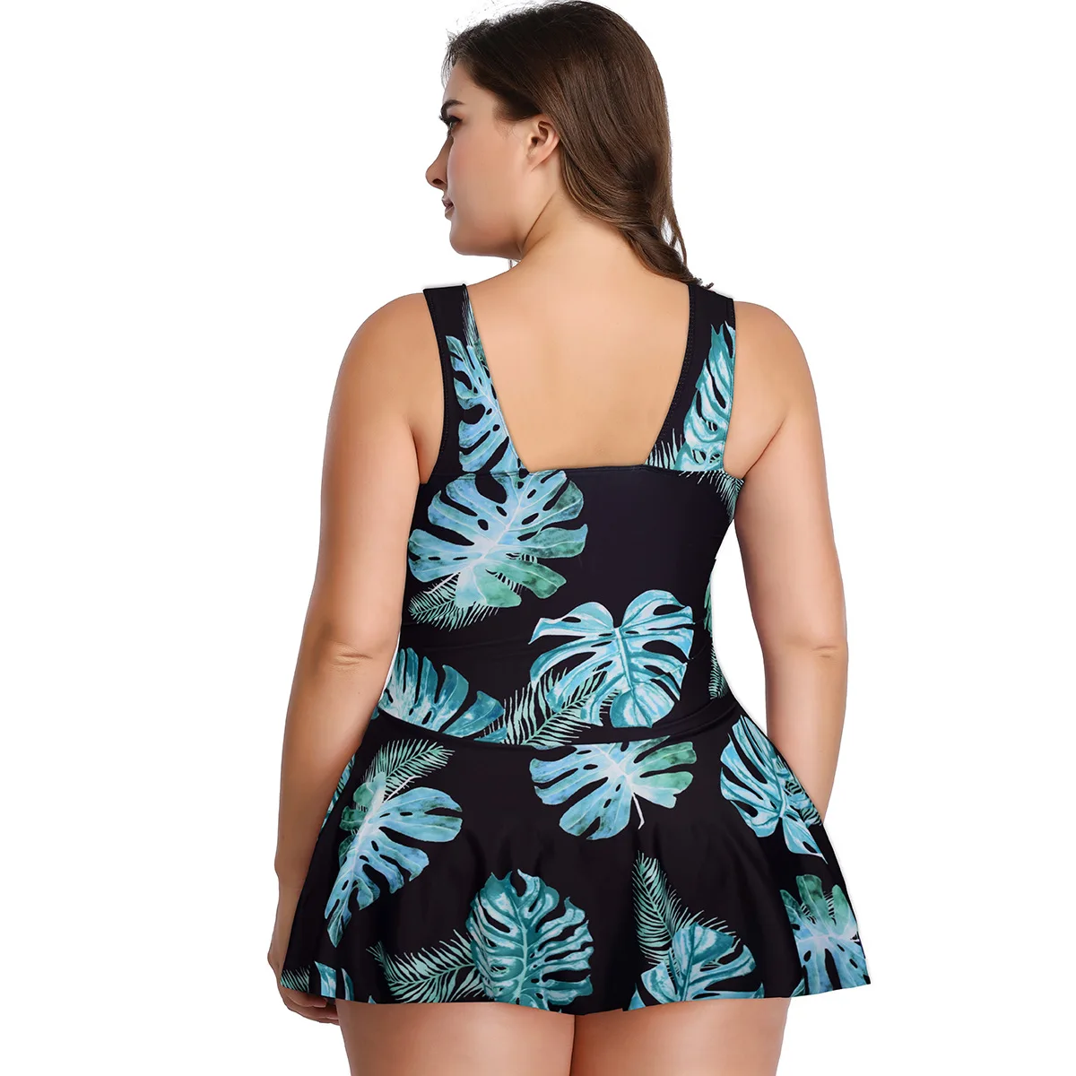 2023 Women Bikini Plus Size Sexy Floral Print Brazilian Swimwear Beachwear V Neck Large Size 3XL 4XL 5XL Swimsuit Bathing Suit