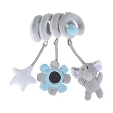 

Baby Stroller Bed Infant Activity Plush Toys Stroller Car Seat Baby Hanging Pram Early Education Toy Crib Cot Rattles