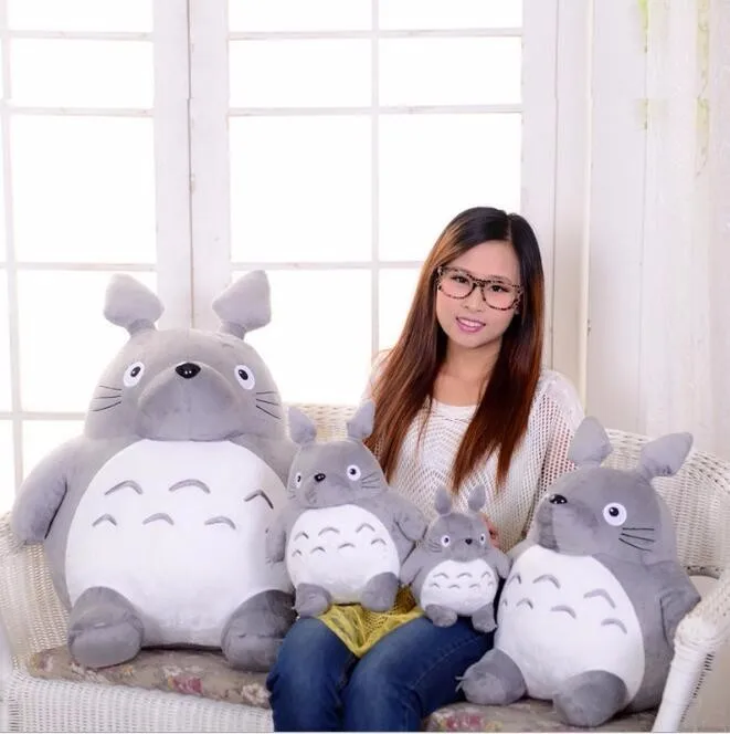 Hot Totoro Soft Stuffed Animal Cushion My Neighbor Totoro Plush Doll Toy Pillow For Kid Baby 2