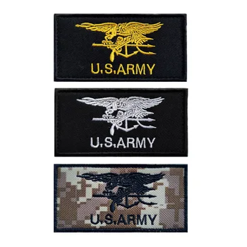 

embroidery HOOK&LOOP Navy Seals patch U.S.ARMY cartoon patches for bag hat badges applique patches for clothing VP-2426