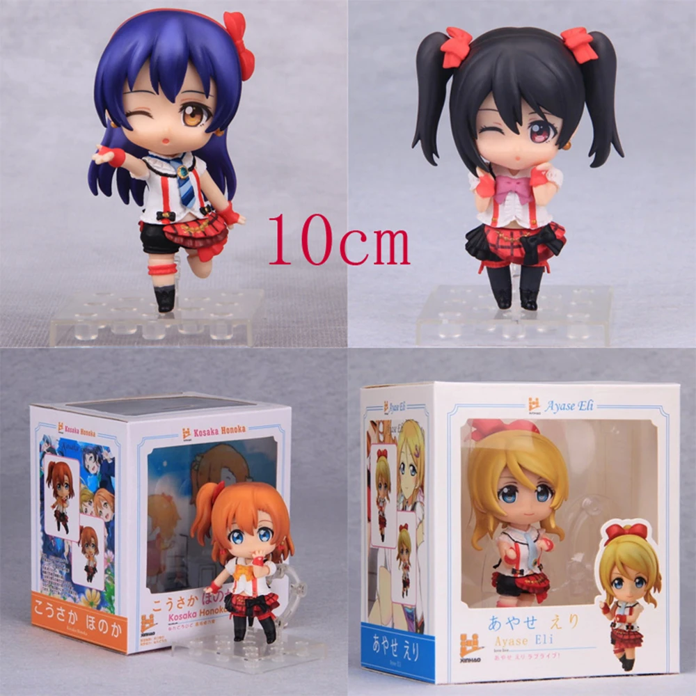 Экшн-фигурки из аниме love live 10 см Sonoda Umi Eli Ayase Maki Nishikino модель Q koдори Minami Nozomi Tojo Nico