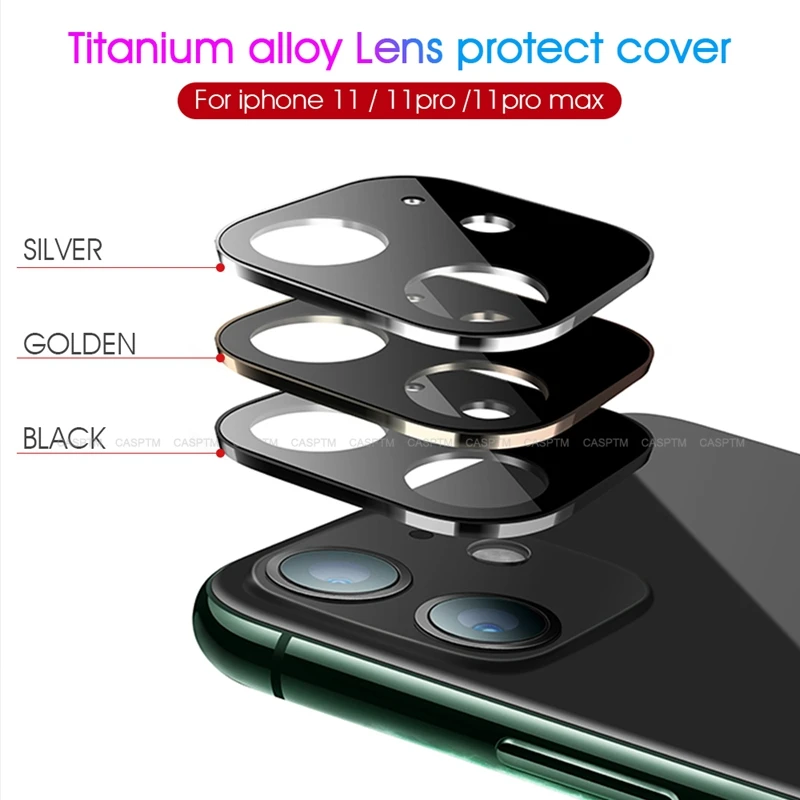 

Mental Cover Camera Lens Protection Case For iPhone XR XS 11 Pro Max X 10 Titanium Alloy Camera Screen Cover For iPhone 11 2019