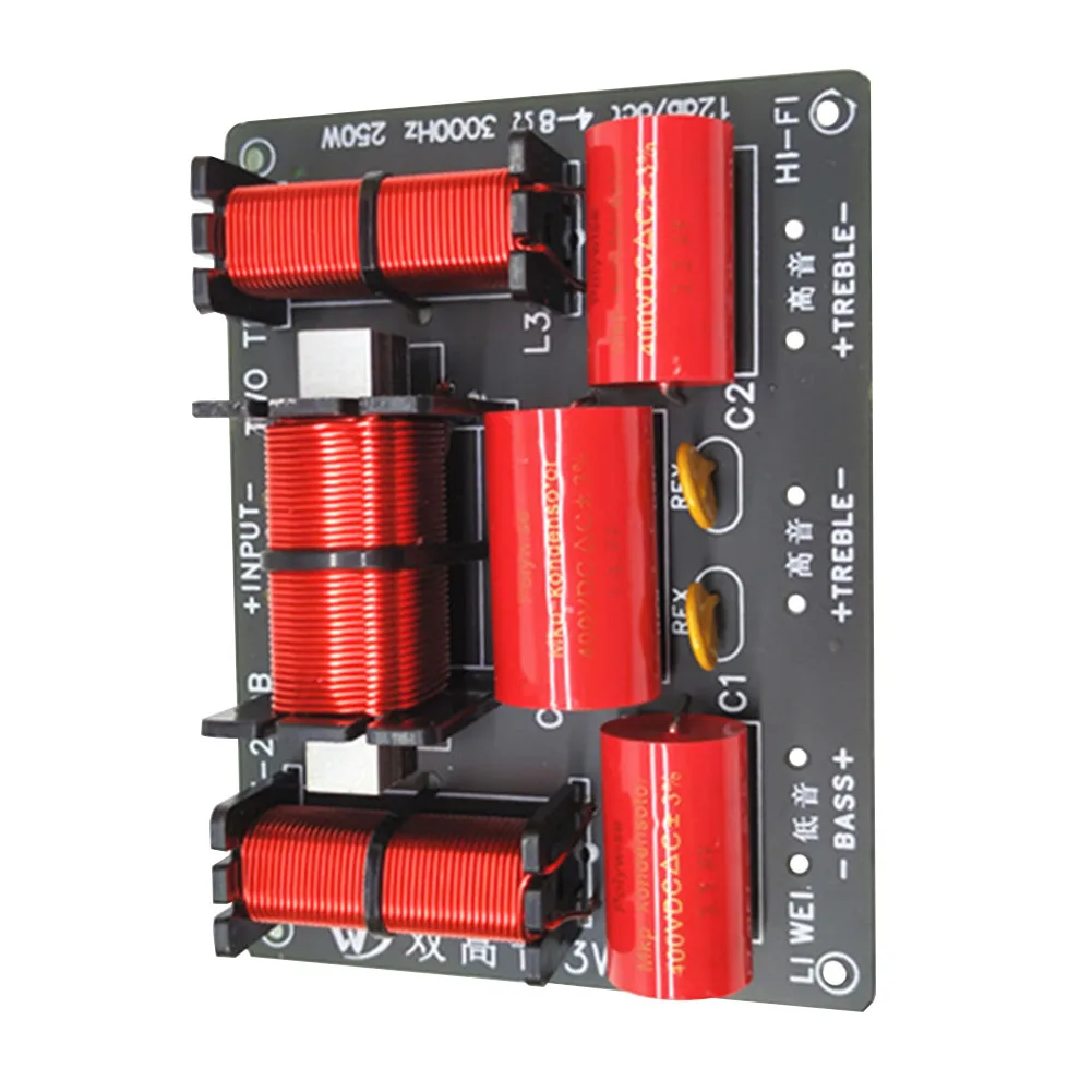 Frequency Divider Speaker Crossover Treble Bass Audio Professional DIY