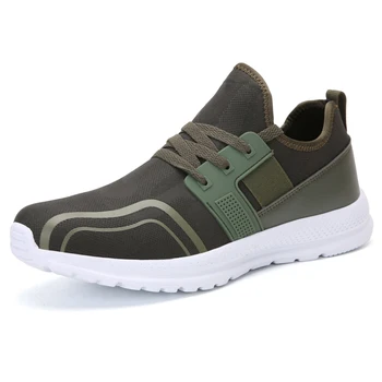 

Sumer Mesh Breathable Shoes Men Train Tenis Outdoor Sport Men Sneakers Slip on Lightweight Big Size Casual Shoes