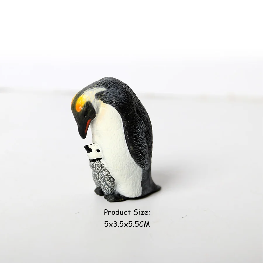 Simulation Antarctic Penguin Figure Model Toy Figurines Playset Kids Gift 