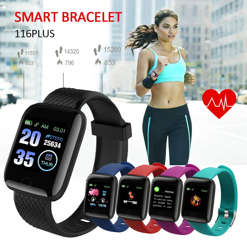 

Smart Watches Plus Heart Rate Watch Smart Wristband Sports Watches Smart Band Waterproof Smartwatch Android Smart Watch Men