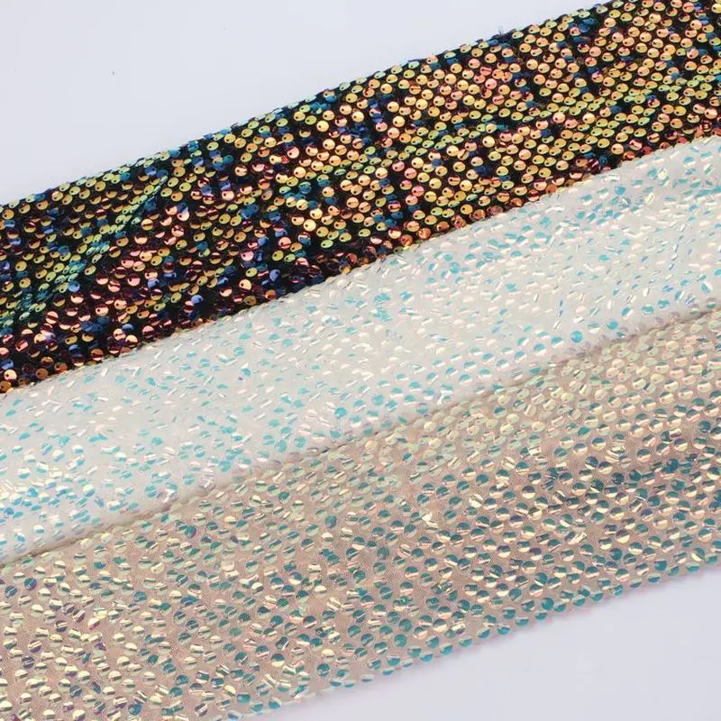 125 см X 1Y блестящая Лазерная модная ткань для вышивки пайетками для сексуальных платьев сделай сам для свадебной вечеринки, дня рождения, одежда, ткань для декора
