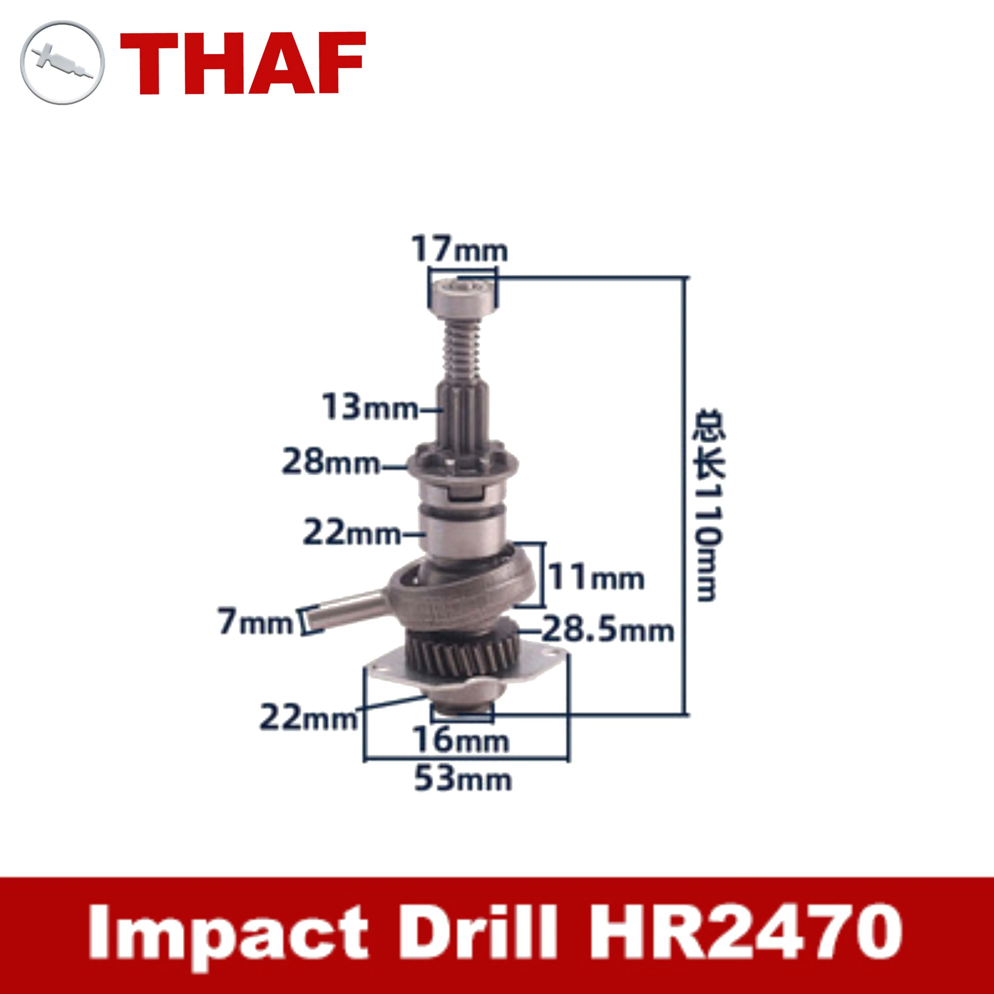 Repuesto de engranaje de eje para martillo rotativo HR2470|Accesorios para herramientas eléctricas| - AliExpress