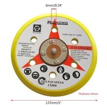 'Lightweight Sanding Disc Pad 5''/125mm M8 Self-adhesive Perfectly Balanced for Faster Working and Professional Finish'