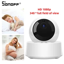 SONOFF GK 200MP2 B 1080P HD Mini Wifi Ip kamera Outdoor Wireless 360 IR Baby Monitor Überwachung Kamera Smart Google Hause alexa
