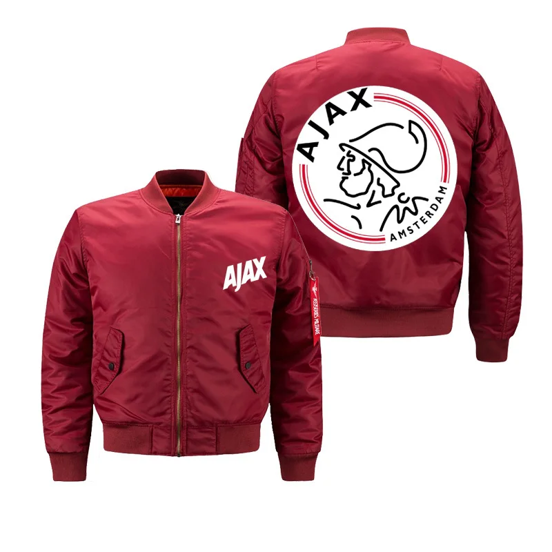 Толстая Военная куртка-бомбер для мужчин AJAX с индивидуальным логотипом, популярная классическая уличная теплая куртка для охоты, кемпинга, водонепроницаемая зимняя