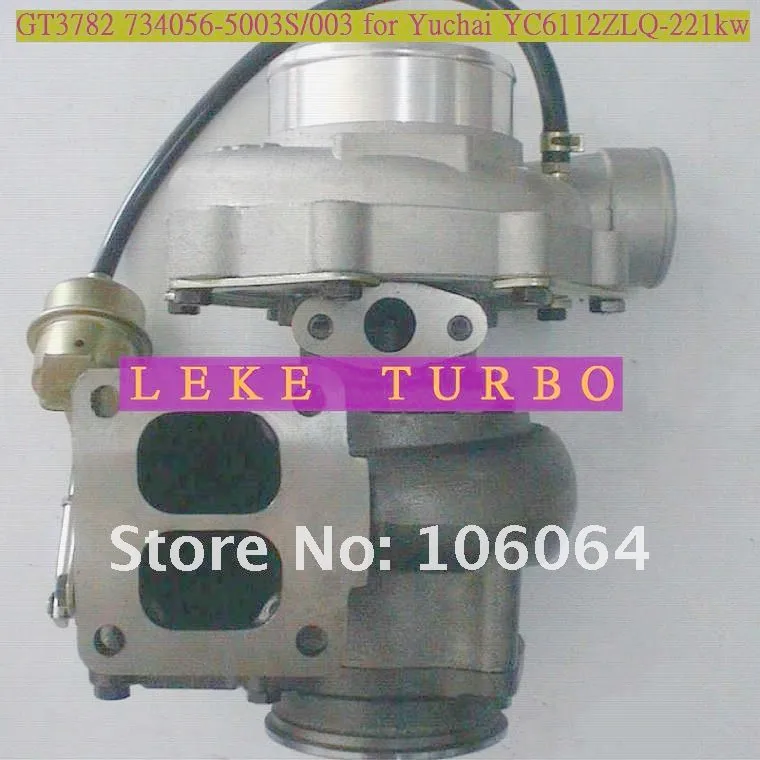 GT3782 734056-5003S 734056-0003 734056 0003 G4700-1118020 турбо Турбокомпрессор для Yutong автобуса для блок развертки тележки Yuchai YC6112ZLQ 221KW