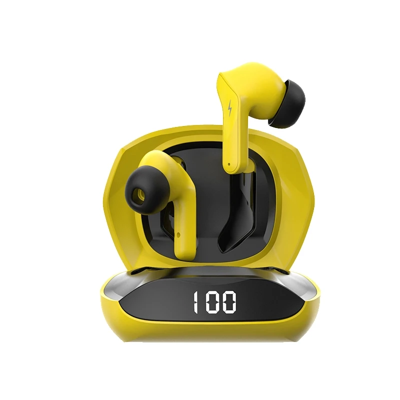 Gaming Wireless Headphones Music Bluetooth Earbuds Headset with Charging Case Mic Call Noise Cancelling Cellphone Game Earphones