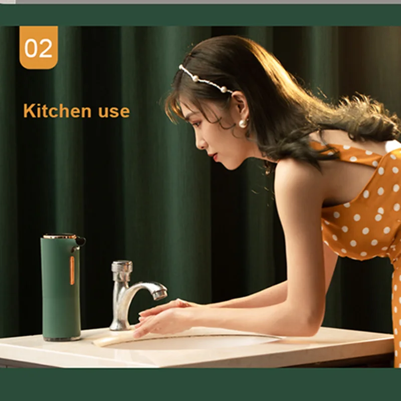 ZK30-dispensador automático de jabón líquido con Sensor, espuma de inducción inteligente, desinfectante de manos sin contacto