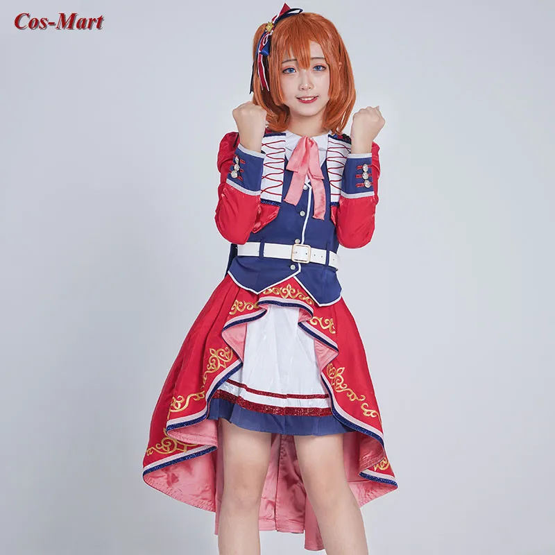 

LoveLive для косплея в стиле Kousaka Honoka; Костюм μ's 9th юбилей воскресения концертное платье для сцены для отслеживания активности одежда для ролевых игр