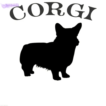 

Pet Shop Sticker Dog Car Switch Decal CORGI Posters Vinyl Wall Art Decals Pegatina Quadro Parede Decor Mural Pet Shop Sticker