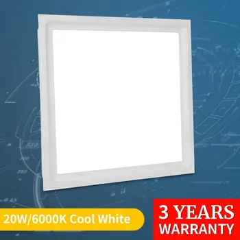 

20Pcs 20W 30cmx30cm Ultra Thin LED Ceiling Down Light Mount Lamp Living Room Kitchen Ceiling Light