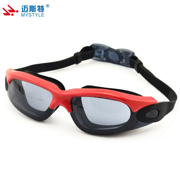 

New Style Big Box Anti-fog Swimming Goggles Electroplated Anti-fog Swimming Goggles Goggles Adult